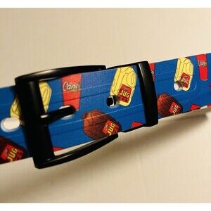 NEW Raising Canes Employee Uniform Work Belt Chicken Fingers Restaurant Logo